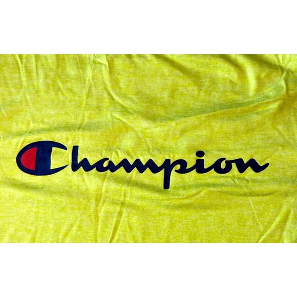 Champion Youth Yellow Short-Sleeve Performance T-Shirt 18/20 Lightweight Athleti - Picture 2 of 4